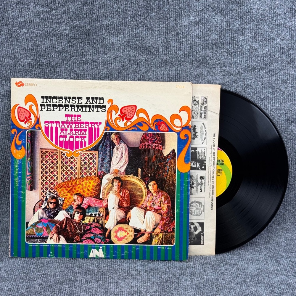 Strawberry Alarm Clock Incense and Peppermints Vinyl LP UNI 73014 Psych Rock '67